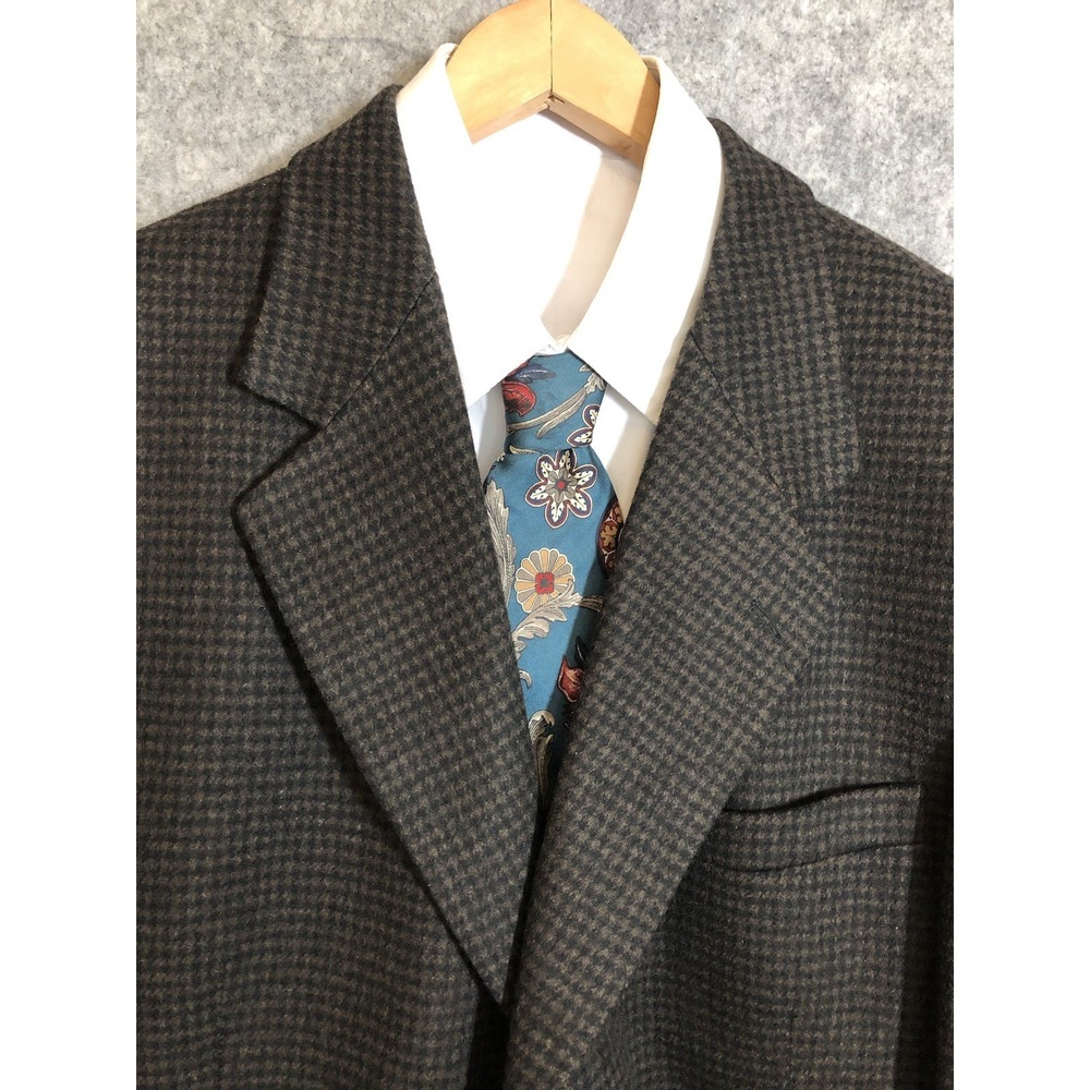 Gianfranco Ruffini  Blazer 44L Brown Italian Cashmere Suit Coat Jacket Business